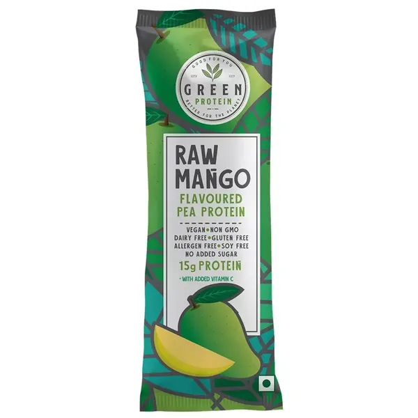 GREEN PROTEIN RAW MANGO PEA PWDR 22GM