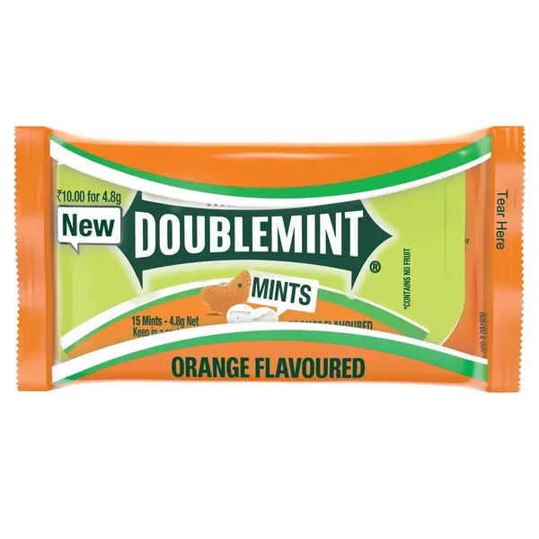 WRIGLEY DOUBLEMINT ORANGE 4.8GM