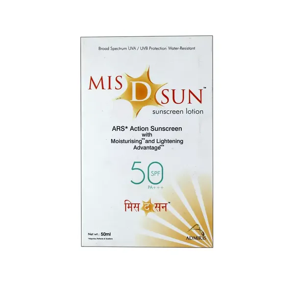 MIS D SUN SPF50 SUNS LTN 50ML