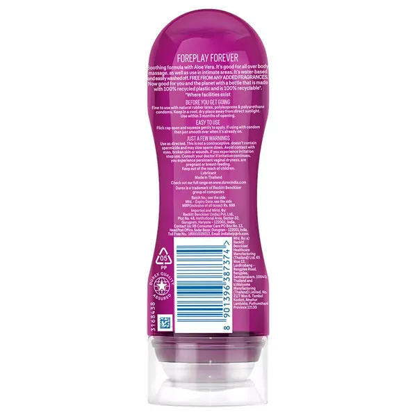 DUREX LUBES GEL ALOE 200ML