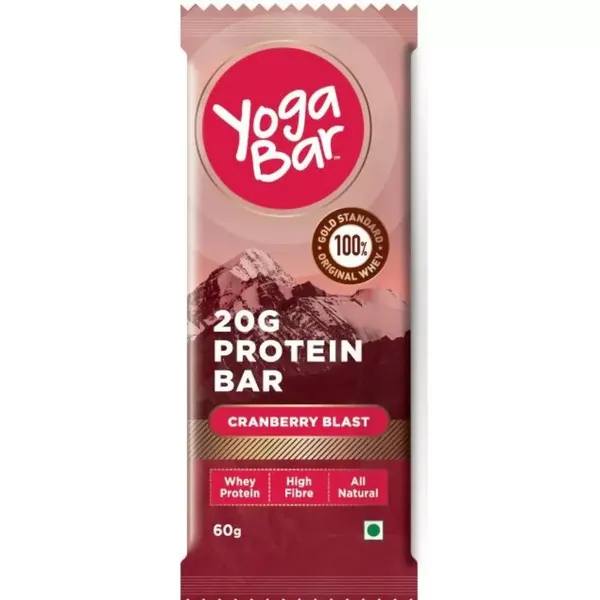 YOGA BAR PROTEIN CHOCOLATE CRANBERRY 60G