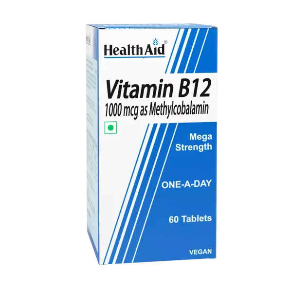 HEALTH AID VITAMIN-B12 1000MCG 60TAB