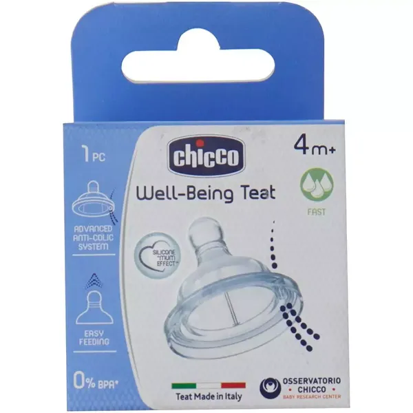 CHICCO PHYSIO TEAT 0+M NEPPLE 1PC