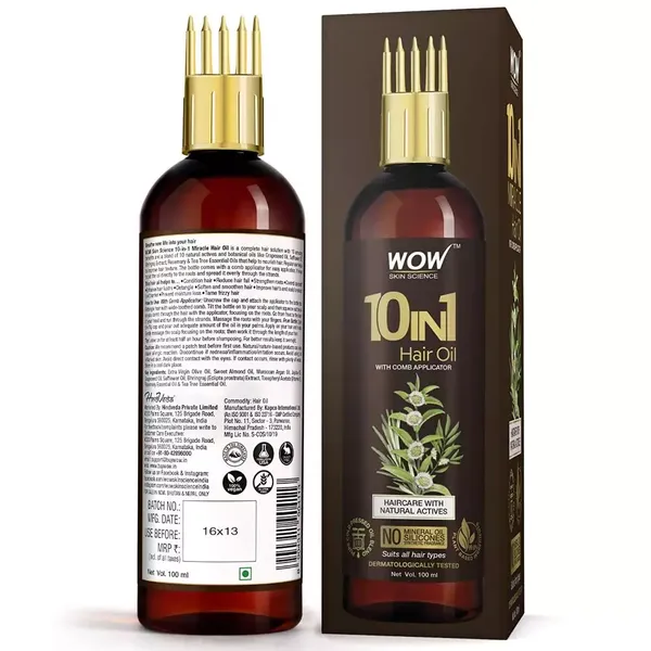 WOW 10-IN-1 ACTIVE MIRACLE HAIR OIL 100ML