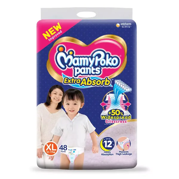 MAMY POKO DIAP PANTS XL 48 PCS