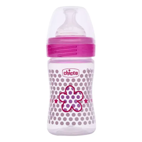 CHICCO FEED/BOTT PINK 150ML