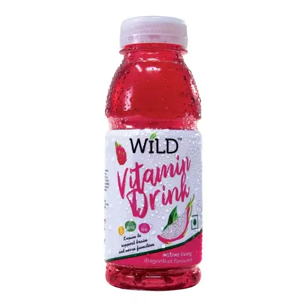 WILD VITAMIN WATER DRAGON/FRUIT 300ML