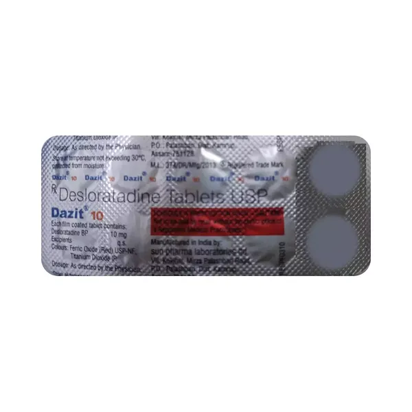 DAZIT 10MG 10TAB ##