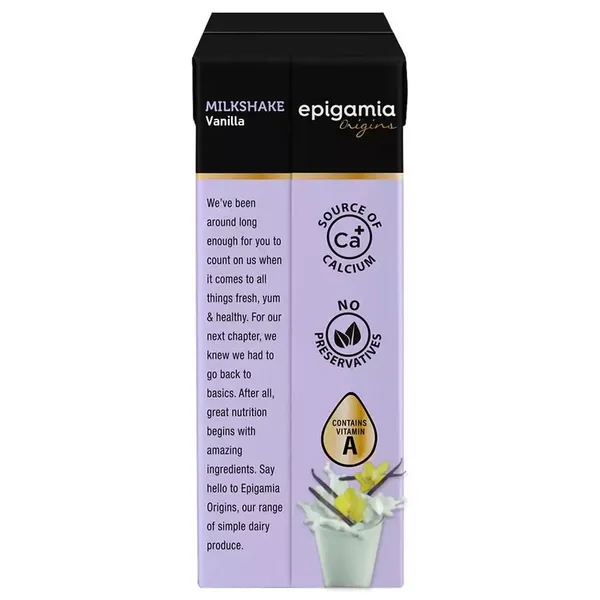 EPIGAMIA MILKSHAKE VANILLA 180ML