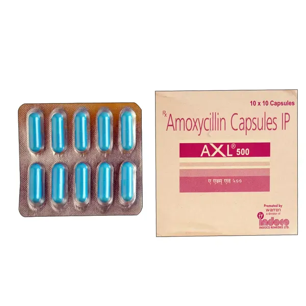 AXL 500MG 10CAP