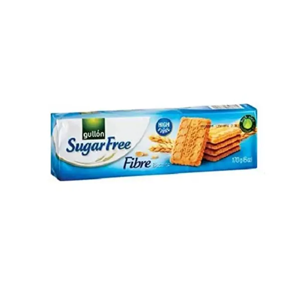 GULLON SUGAR FREE FIBRA BISCUITS 170GM