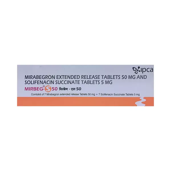 MIRBEG-S 50MG 14TAB