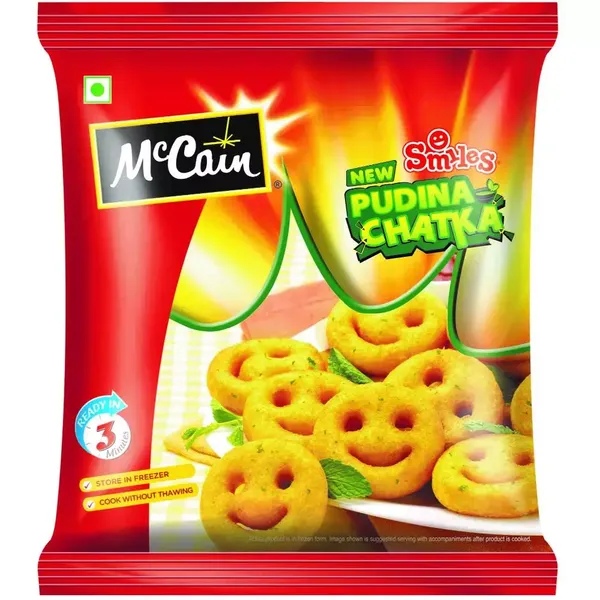 MCCAIN SMILES NEW PUDHINA CHATKA 375GM