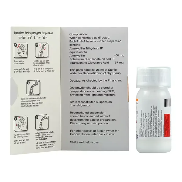 MOX-CV DS 457MG SUSP 30ML