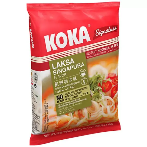 KOKA NOODLE LAKSA SINGAPURA 90GM