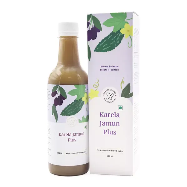 FORESTREASURES JUICE KARELA JAMUN 500ML