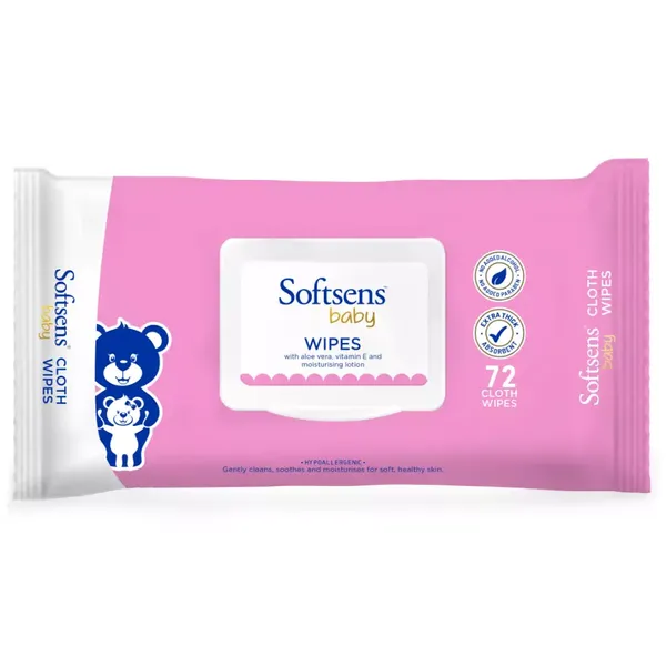 SOFTSENS BABY WIPES 80PC