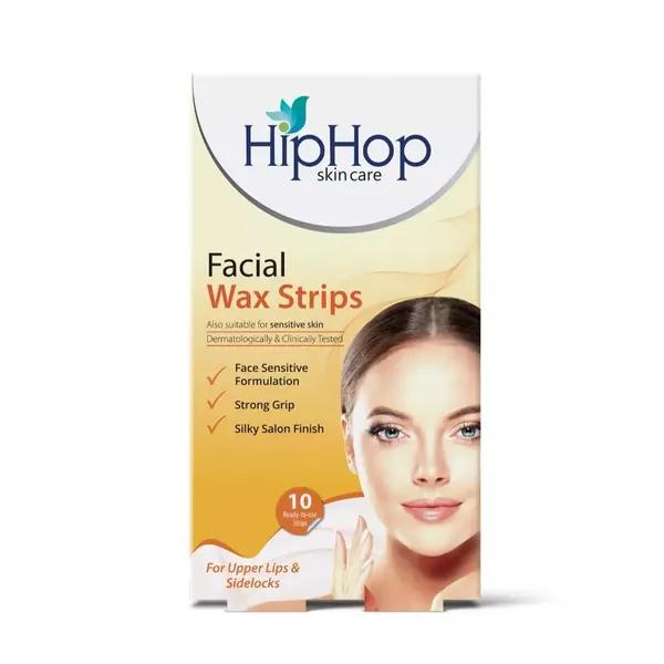 HIPHOP FACIAL/WAX STRIPS 10PC