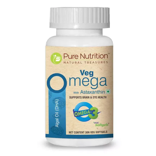 PURE NUTRITION VEG OMEGA 30CAP