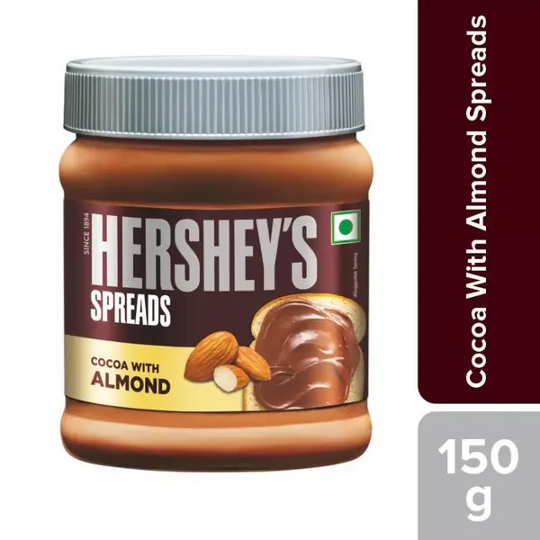 HERSHEYS SPREAD COCOA/ALMOND JAR 135GM