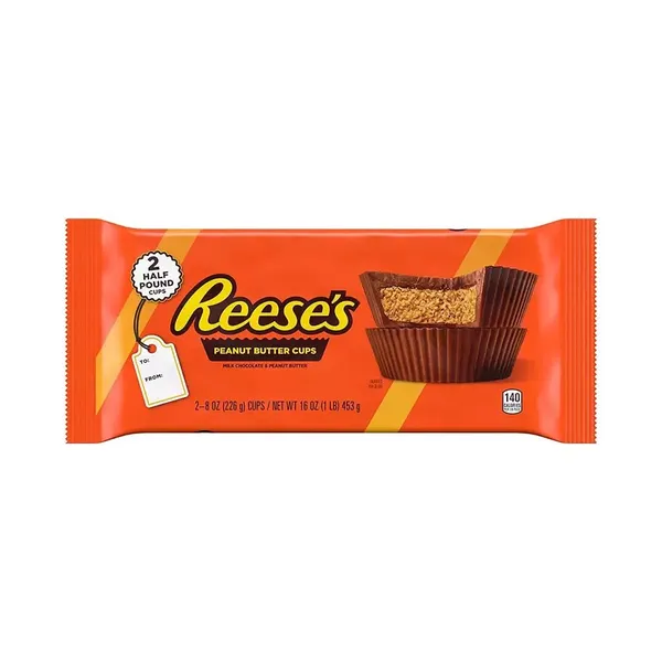 REESES 2 PEANUT BUTTER CUPS CHOCO 42GM