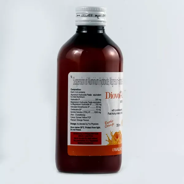 DIOVOL-LA ORANGE SYP 200ML