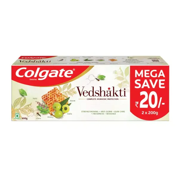 COLG T/PASTE SWARNA VEDSHAKTI 400GM