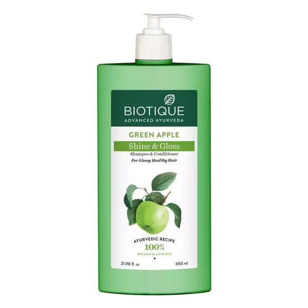 BIOT SHMP GREEN APPLE 650ML