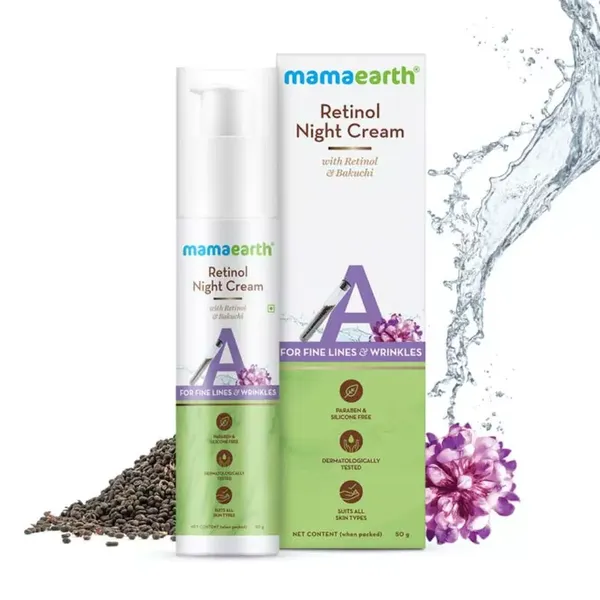 MAMAEARTH RETINOL NIGHT CREAM 50GM