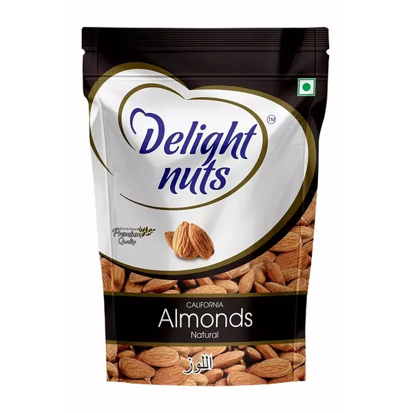 DELIGHT NUTS NATURAL ALMOND 200GM