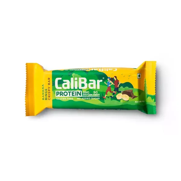 CALIBAR PROTEIN BAR CRISPY BANANA 65GM