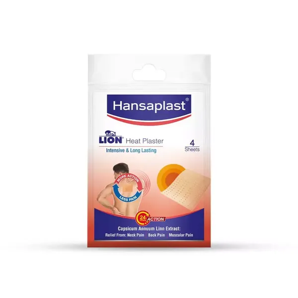 HANSAPLAST CAPSICUM LION PLASTER 4PC