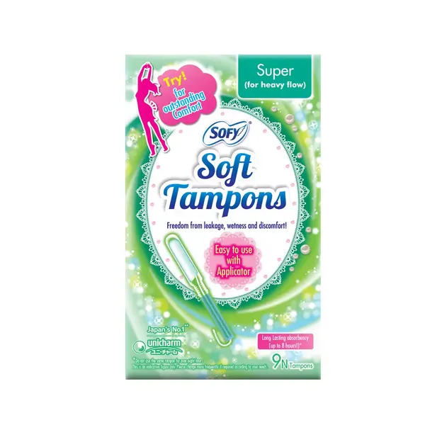 SOFY TAMPOON SUPER 9PC