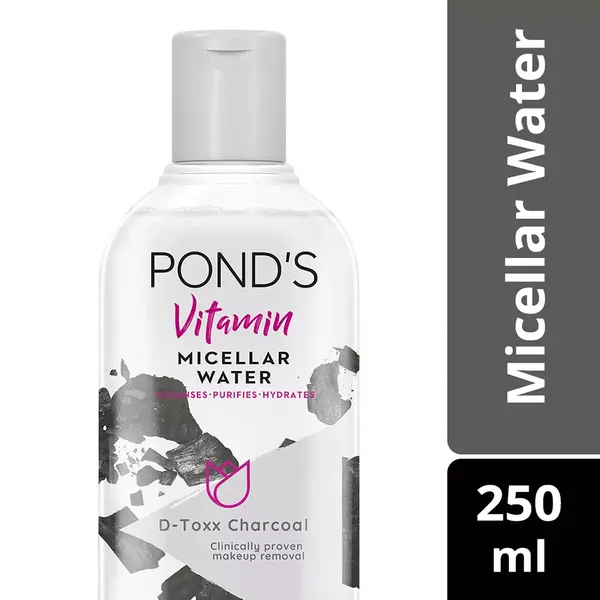 PONDS MICELLAR D-TOXX CHARCOAL 250ML