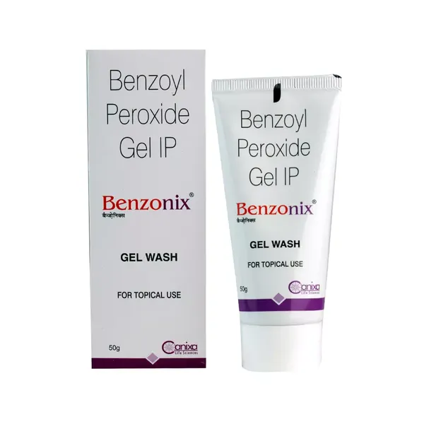 BENZONIX GEL WASH 50GM