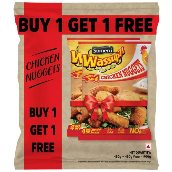 SUMERU CHICKEN NUGGETS 2X450GM