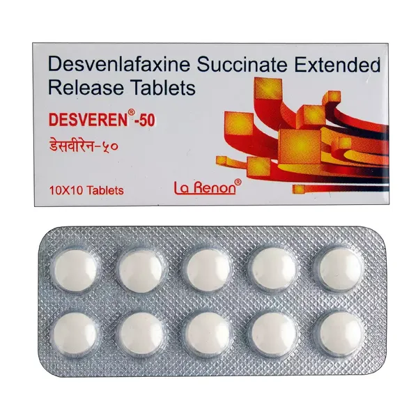 DESVEREN 50MG 10TAB