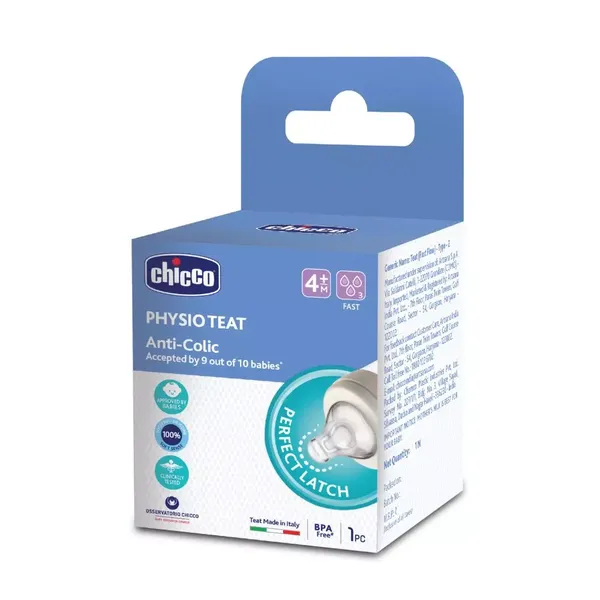 CHICCO NIPPLE WELL BEING TEAT 6M+ 1PC