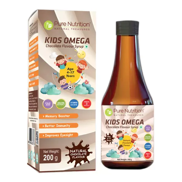 PURE NUTRITION KIDS OMEGA LIQUID 200GM