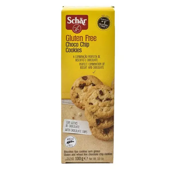 DR SCHAR BISC CHOCO CHIP 100GM