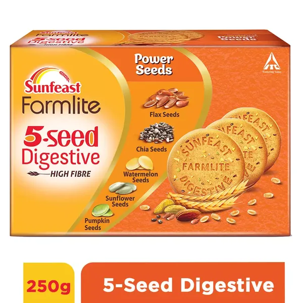 SUNFEAST FARMLITE 5 SEED DIGESTIVE 250GM