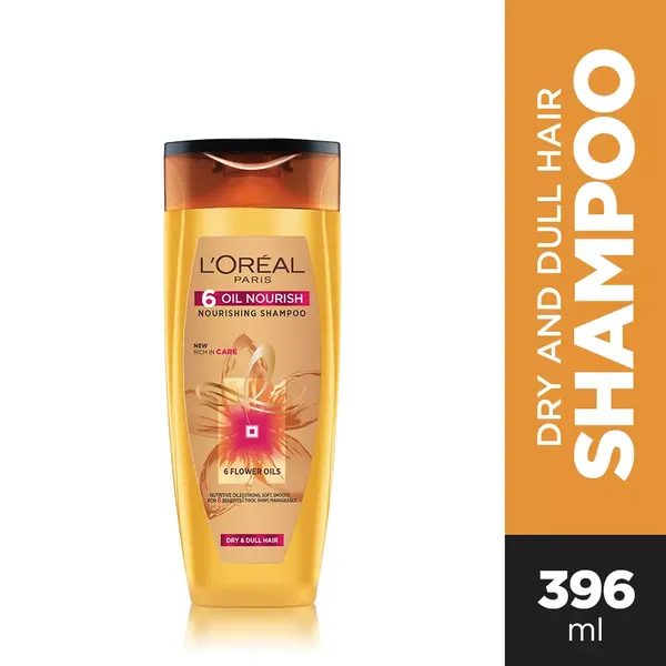 LOREAL SHMP 6OIL NOURISH 396ML