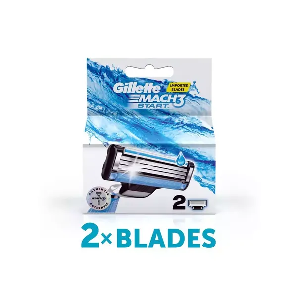 GILL SH/BLADE MACH3 START CART 2PC