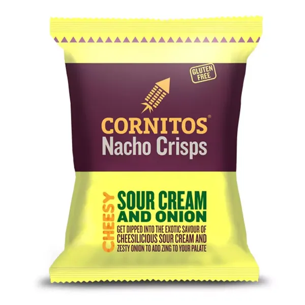 CORNITOS NACHO CHIPS SOUR CREAM 60GM