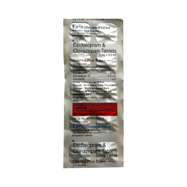 CILENTRA-PLUS 5MG 10TAB