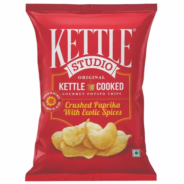 KETTLE CHIPS CRUSHED PAPRIKA 47GM