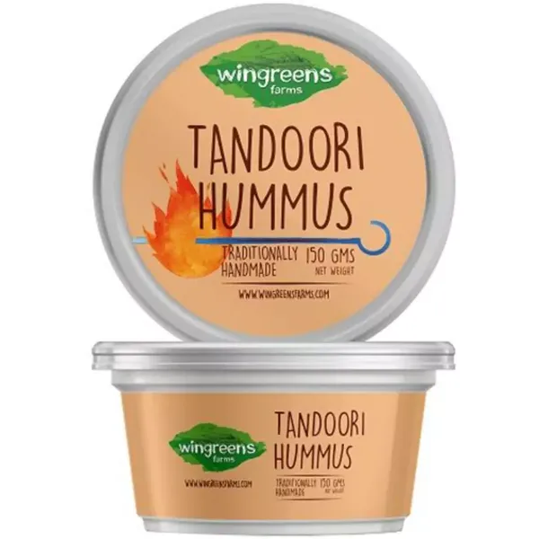 WINGREENS TANDOORI HUMMUS DIP 150GM