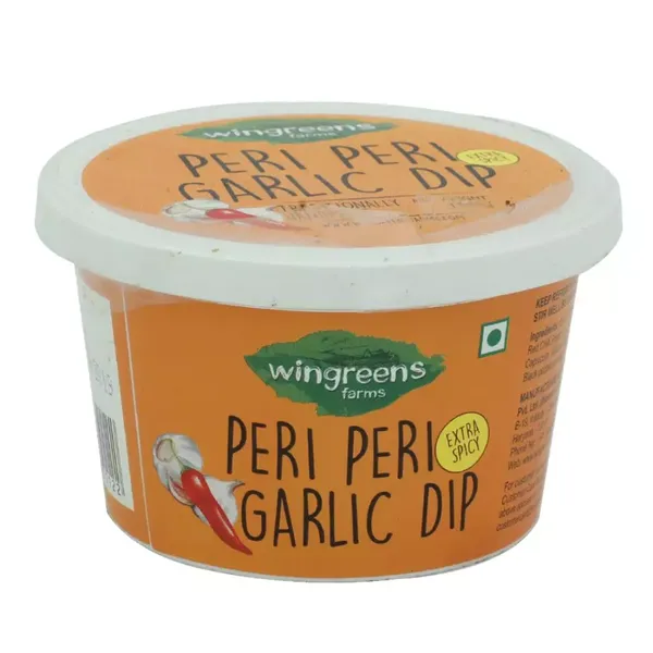 WINGREENS DIP PERI PERI GARLIC 150GM