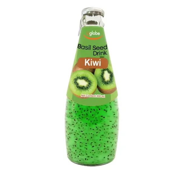 U GLOBE BASIL SEED DRINK KIWI 300ML