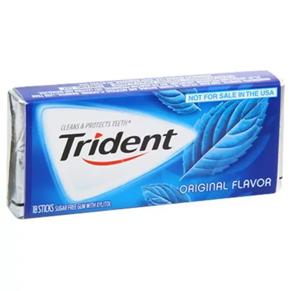 TRIDENT CHEW GUM S/F ORIGINAL 14PC